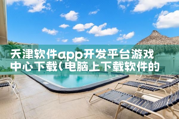 天津软件app开发平台游戏中心下载
