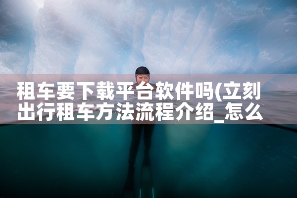 租车要下载平台软件吗|男娘日记