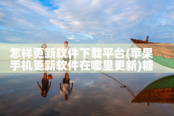 怎样更新软件下载平台|糖心Vlog